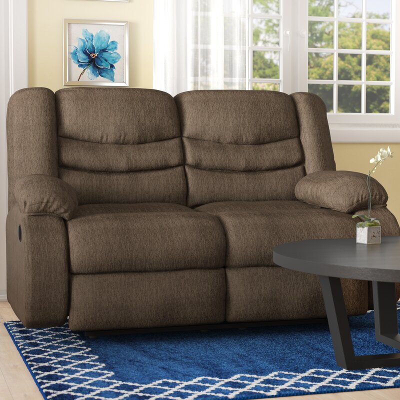 Andover Mills™ 63" Pillow Top Arm Reclining Loveseat & Reviews Wayfair